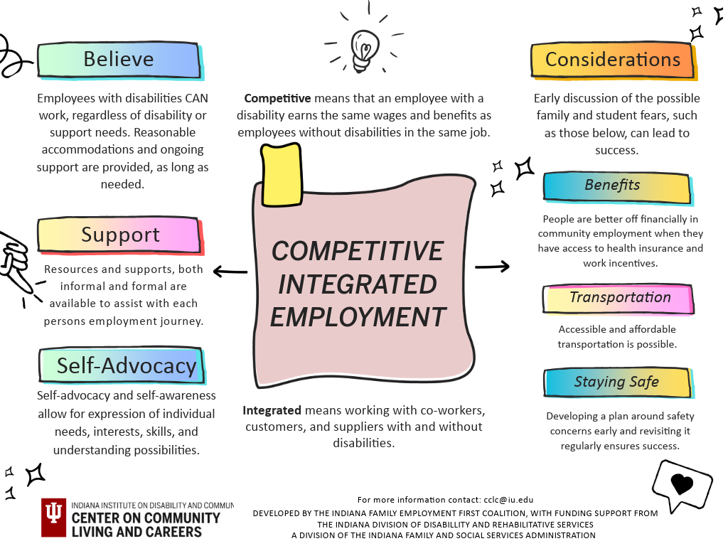 Competitive Integrated Employment Schematic